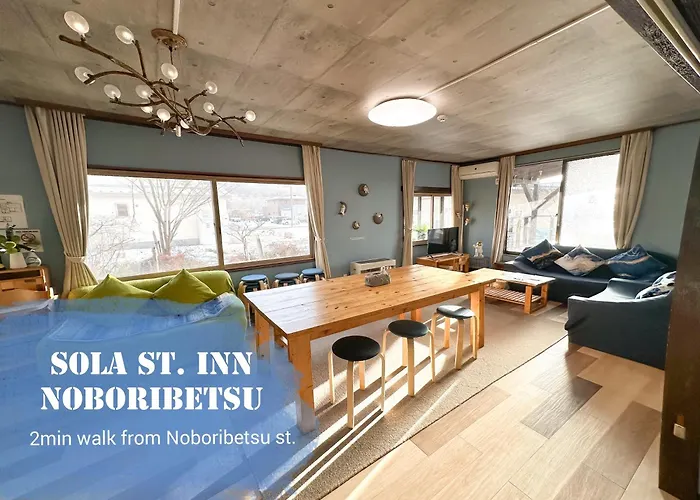 Sola St Inn Noboribetsu 2Min Walk From Noboribetsu Station