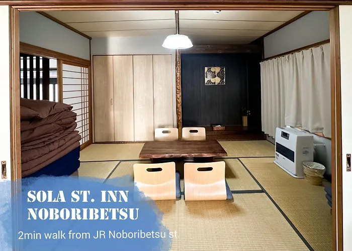 Sola St Inn Noboribetsu 2Min Walk From Noboribetsu Station